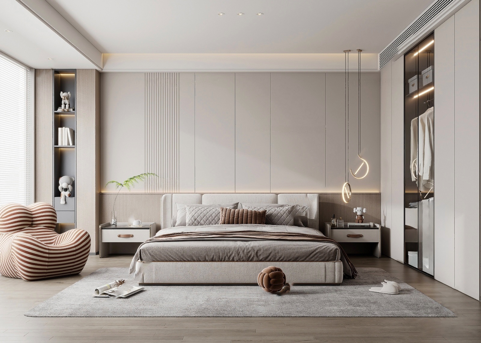 卧室 13212-极光素材网