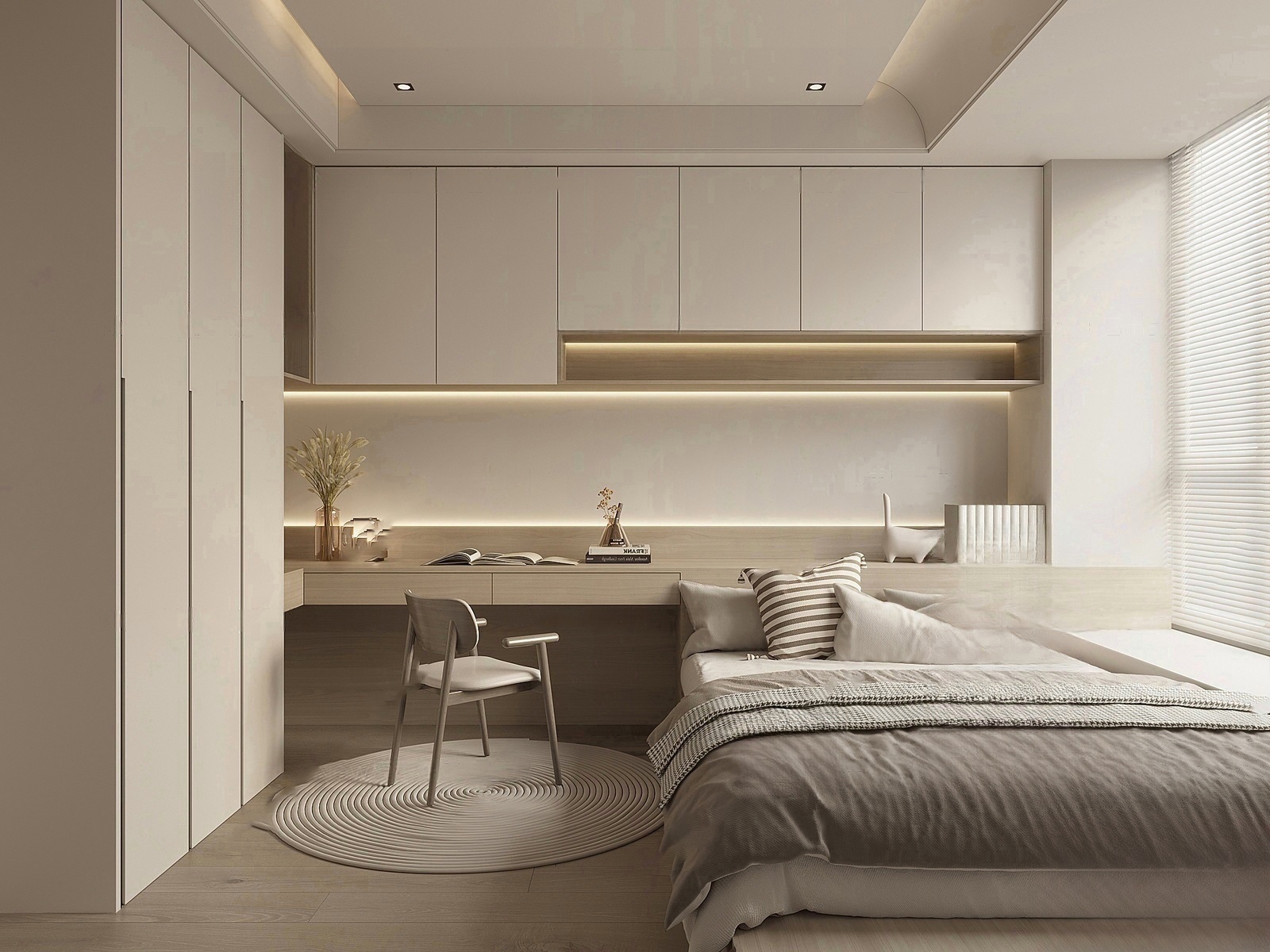 卧室2343531-极光素材网