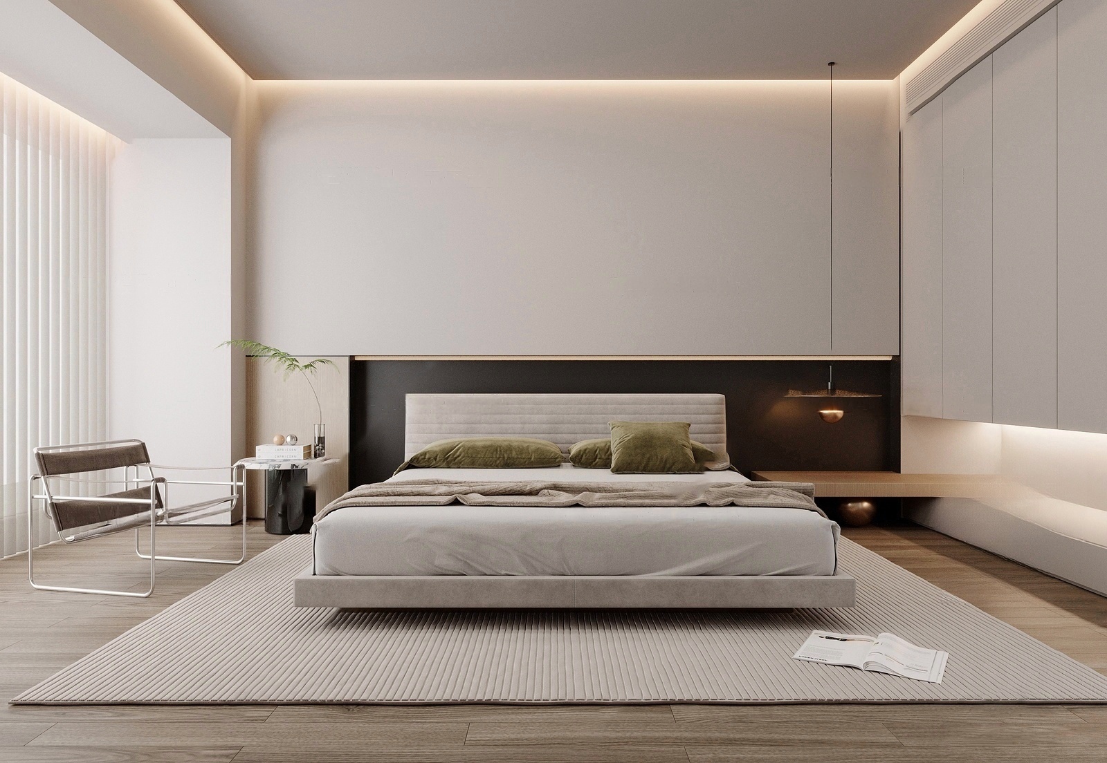 卧室4546545-极光素材网