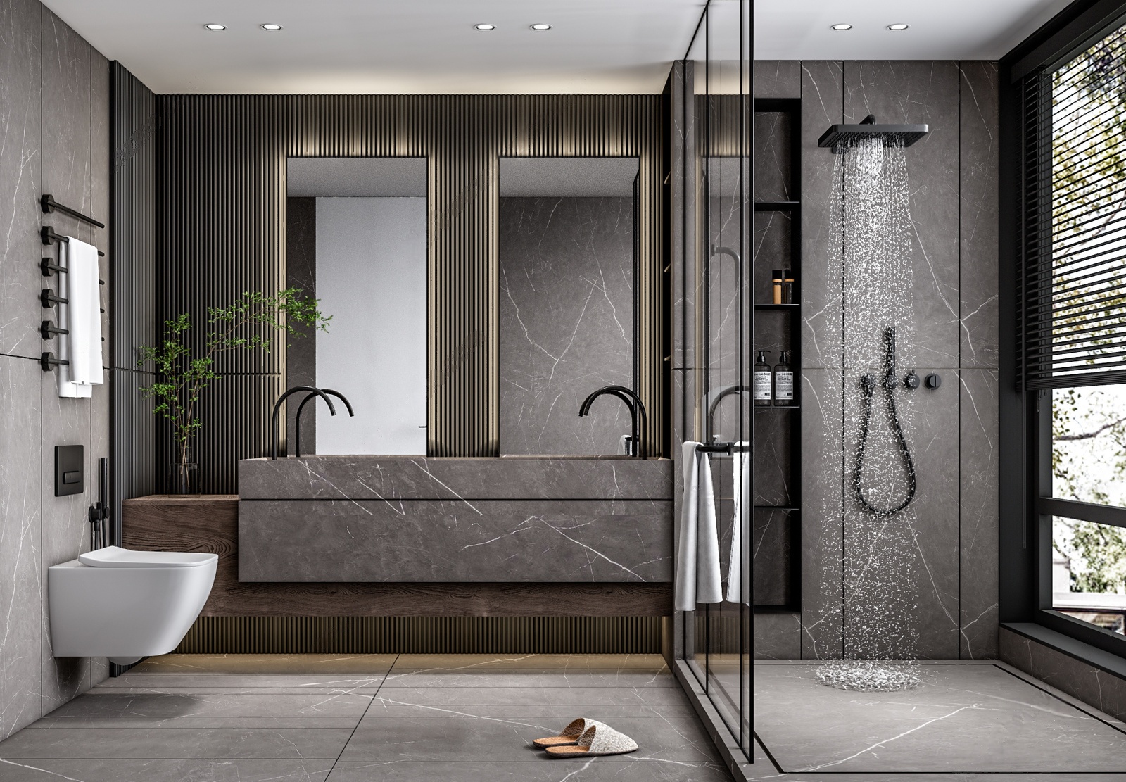 su模型卫生间002-极光素材网