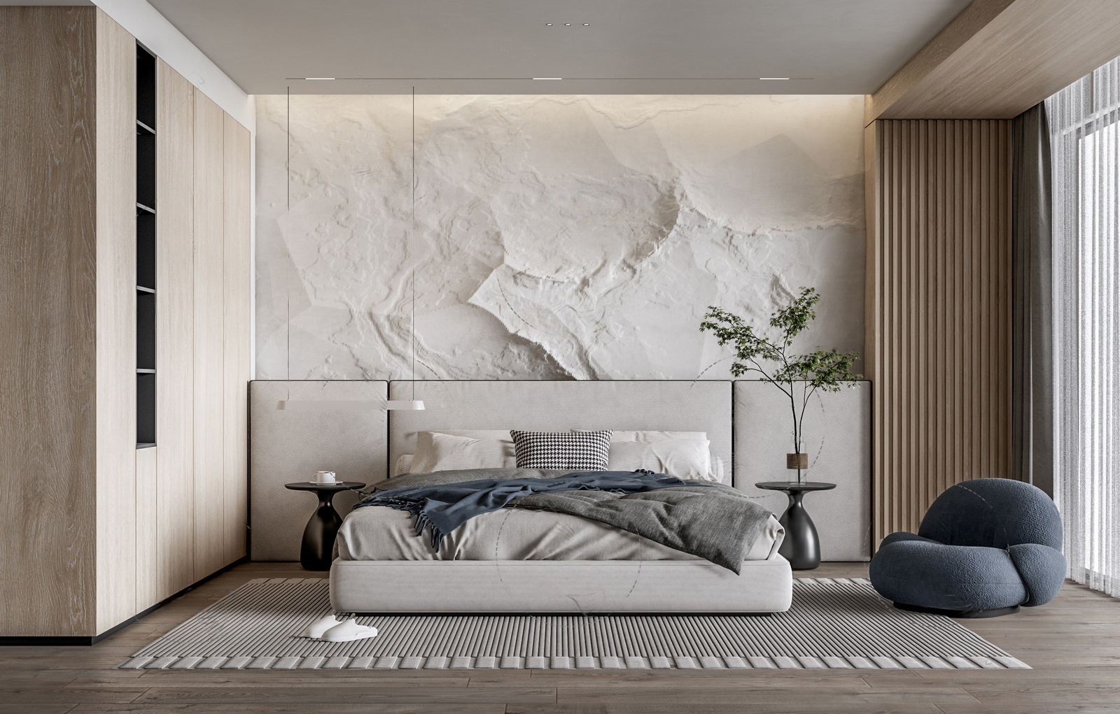 su模型卧室554-极光素材网